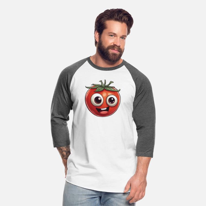 Cute Tomato Smiling Design