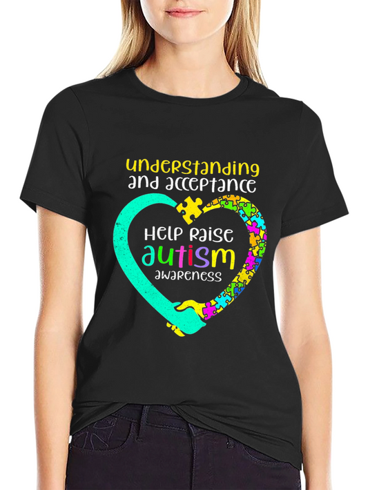 Autism Awareness T-Shirt - Understanding and Acceptance