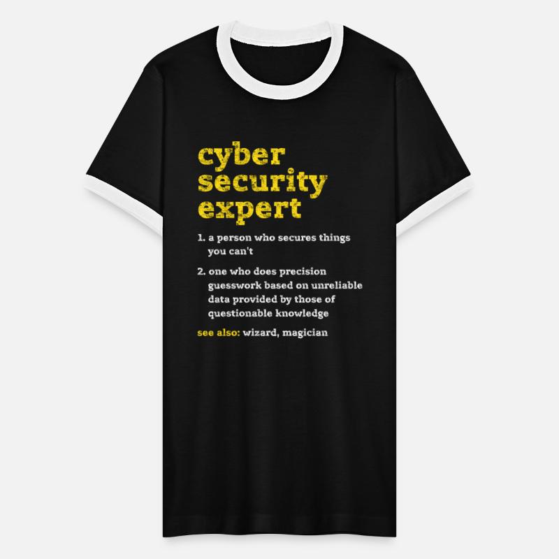 Cyber Security Definition Distressed Computer Geek