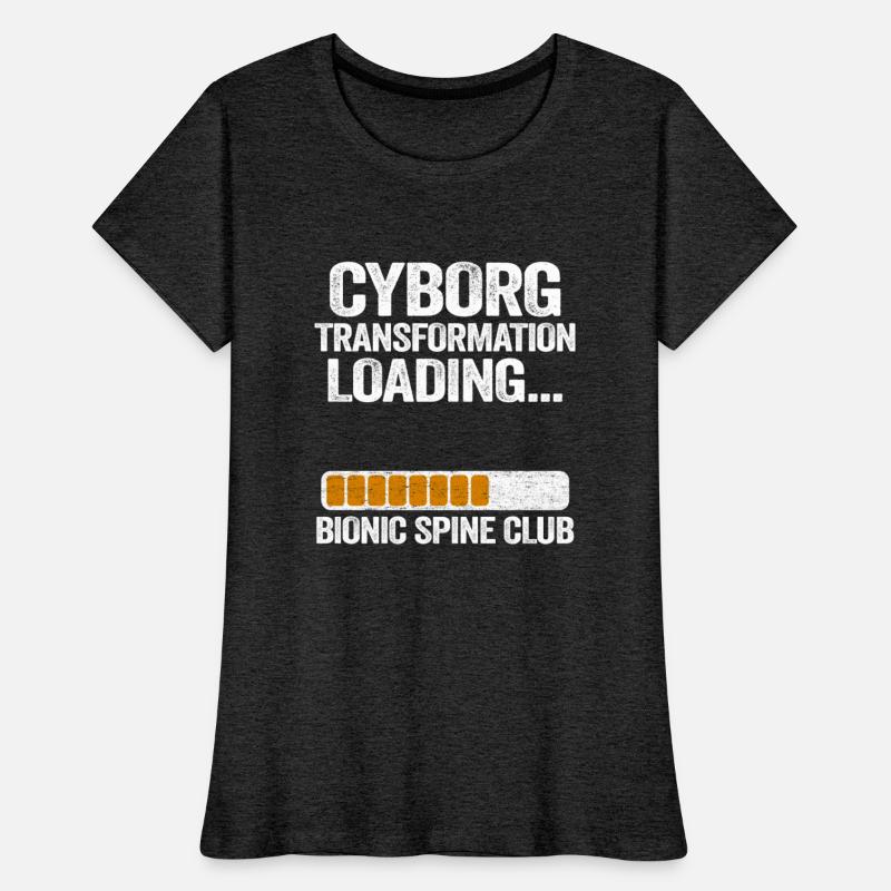 Cyborg Transformation Loading Bionic Spine Club