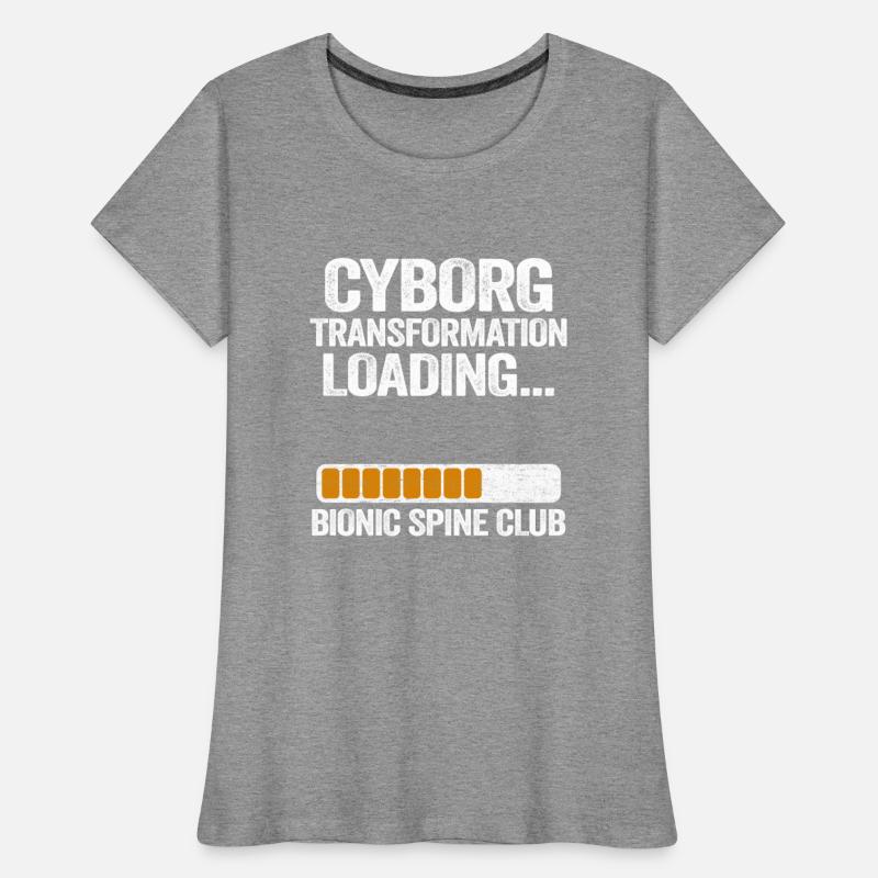 Cyborg Transformation Loading Bionic Spine Club