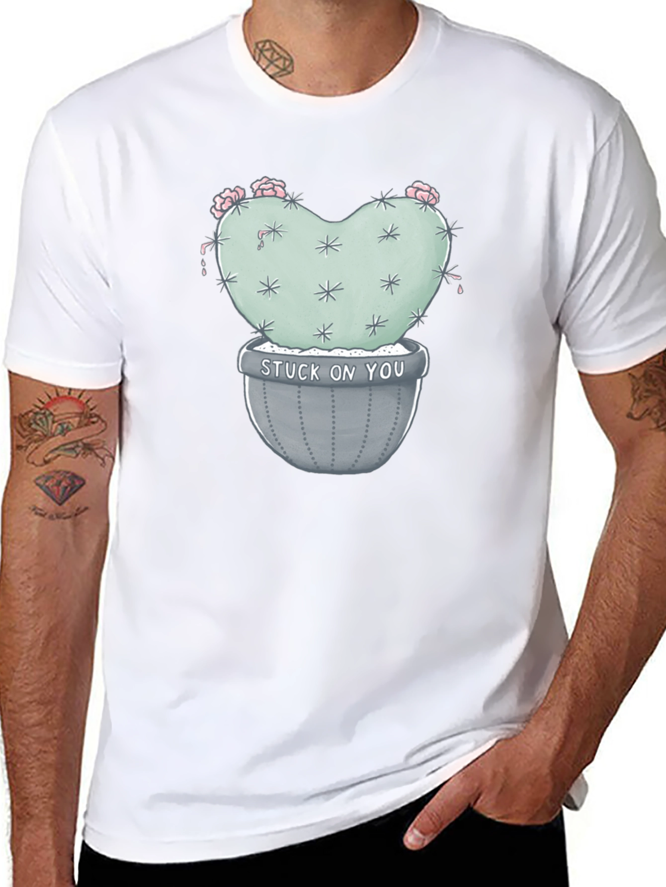 Stuck On You Cactus T-Shirt