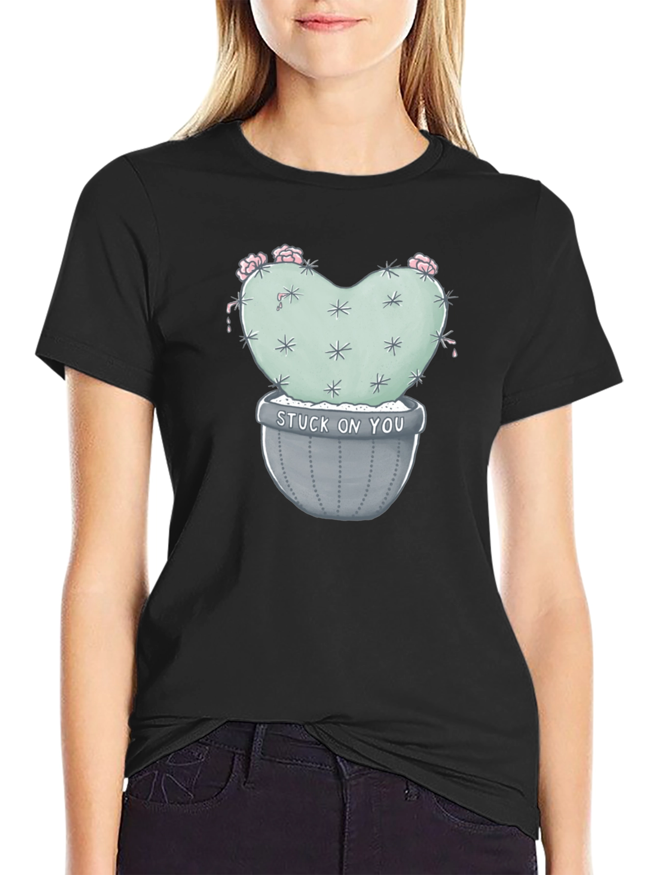 Stuck On You Cactus T-Shirt