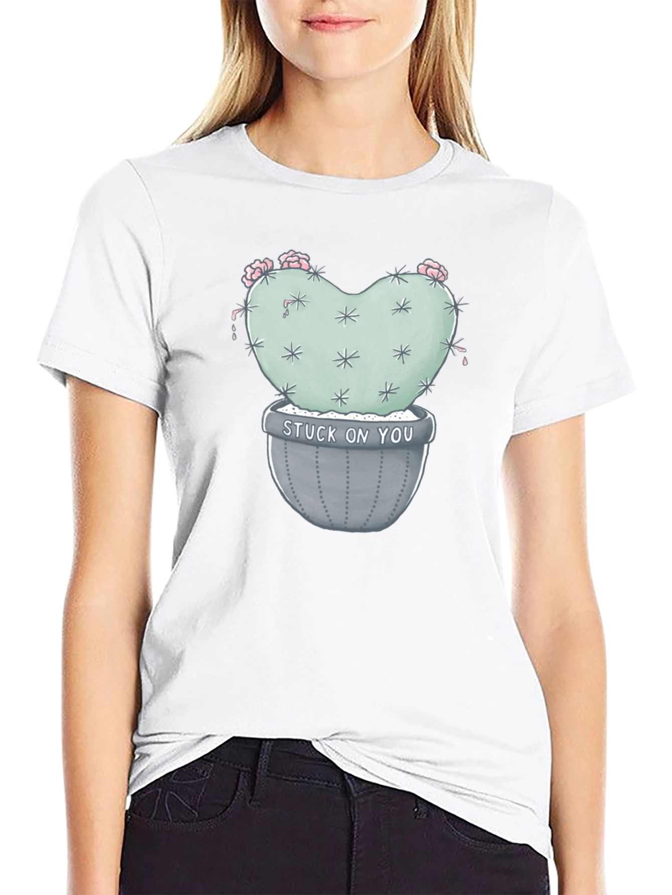 Stuck On You Cactus T-Shirt