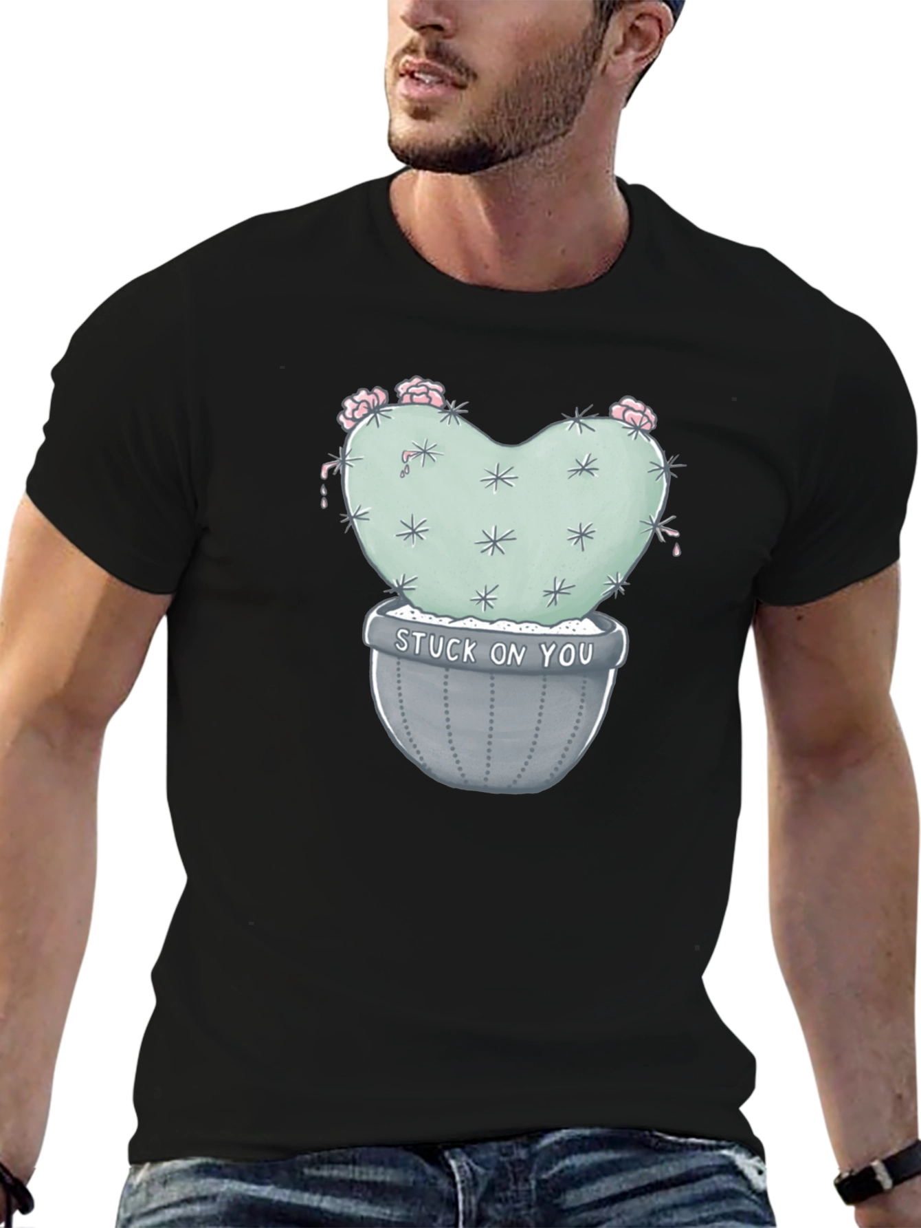 Stuck On You Cactus T-Shirt
