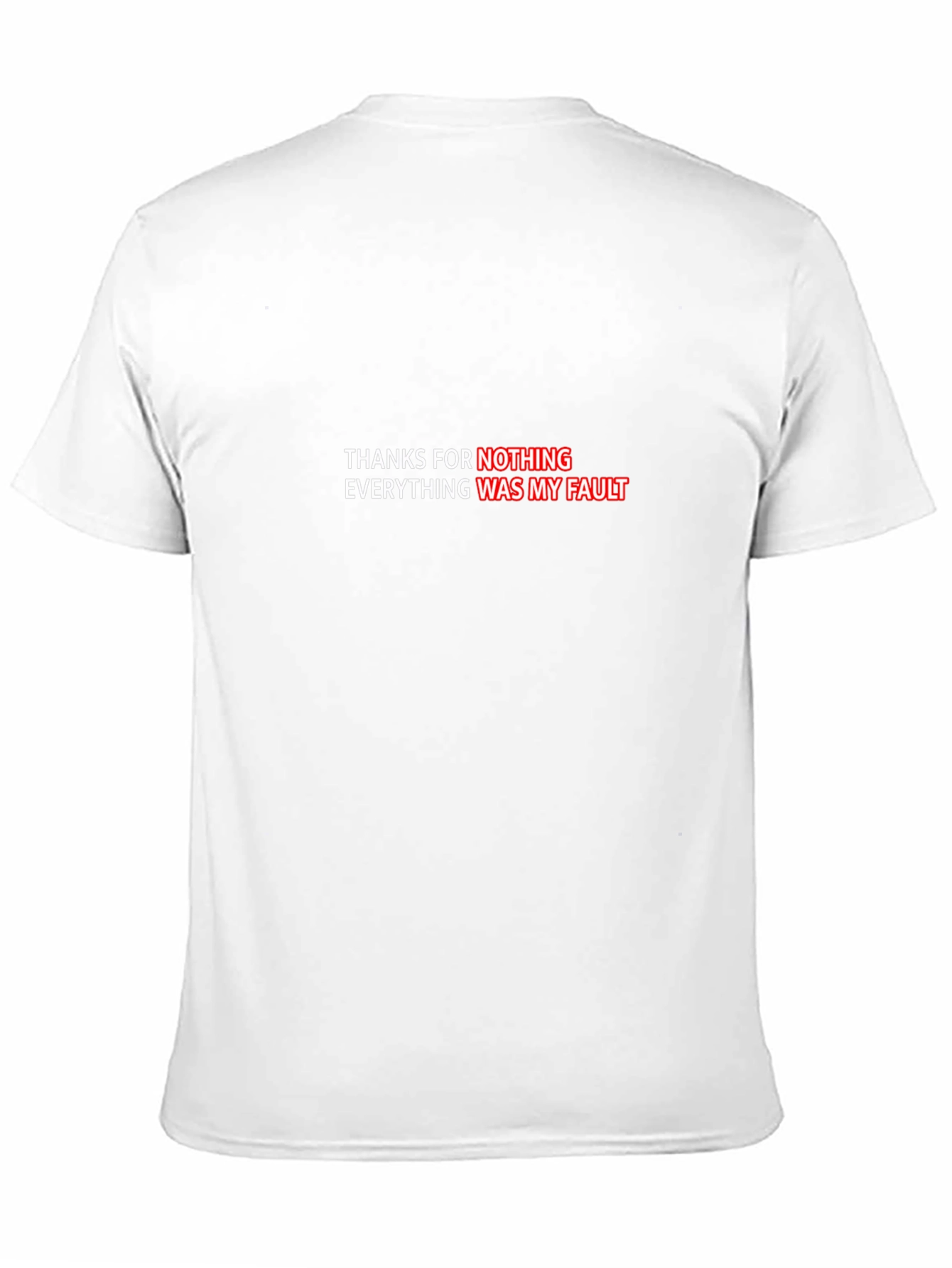 Thanks For Nothing Sarcastic Graphic Tee