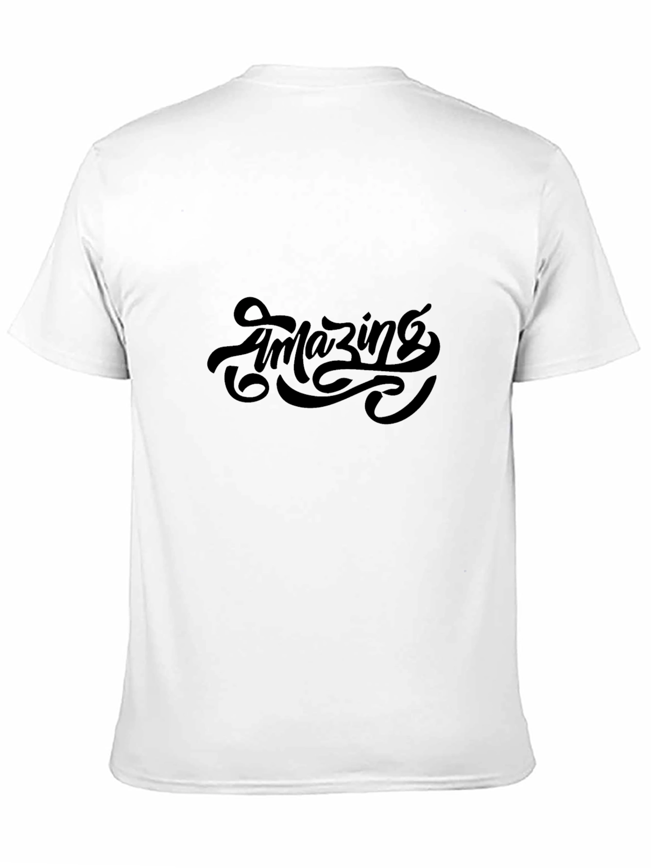 Amazing Graphic Black T-Shirt