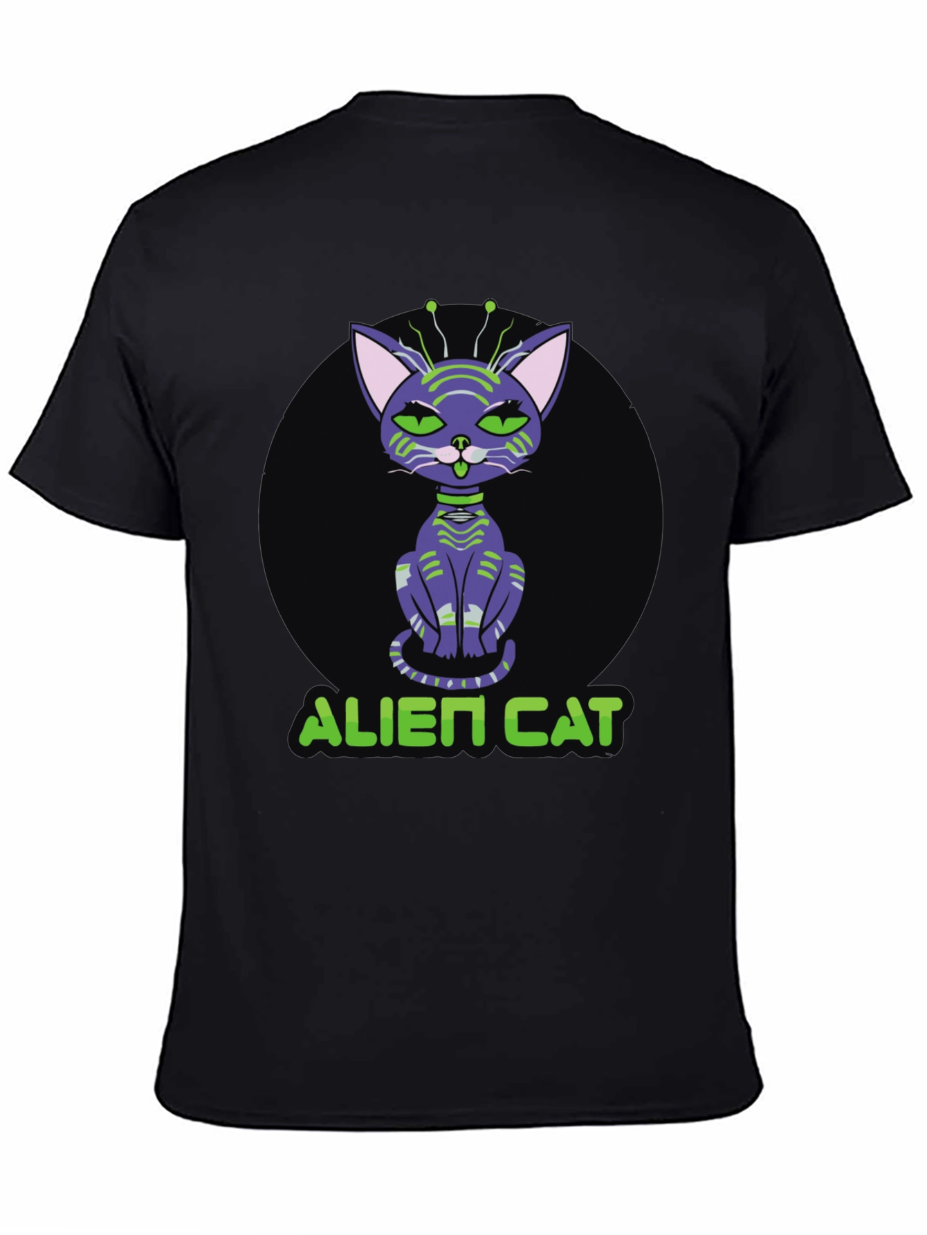 Alien Cat T-Shirt - Unique Graphic Tee