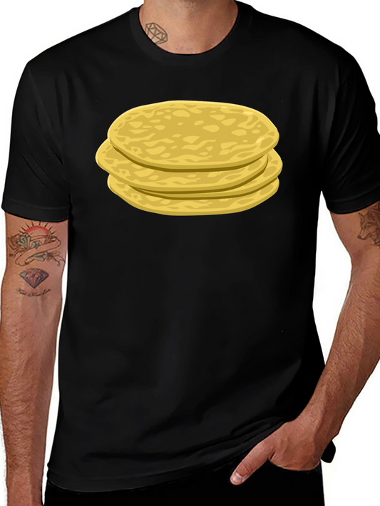 Taco Lover T-Shirt - Funny Tortilla Stack Graphic Tee