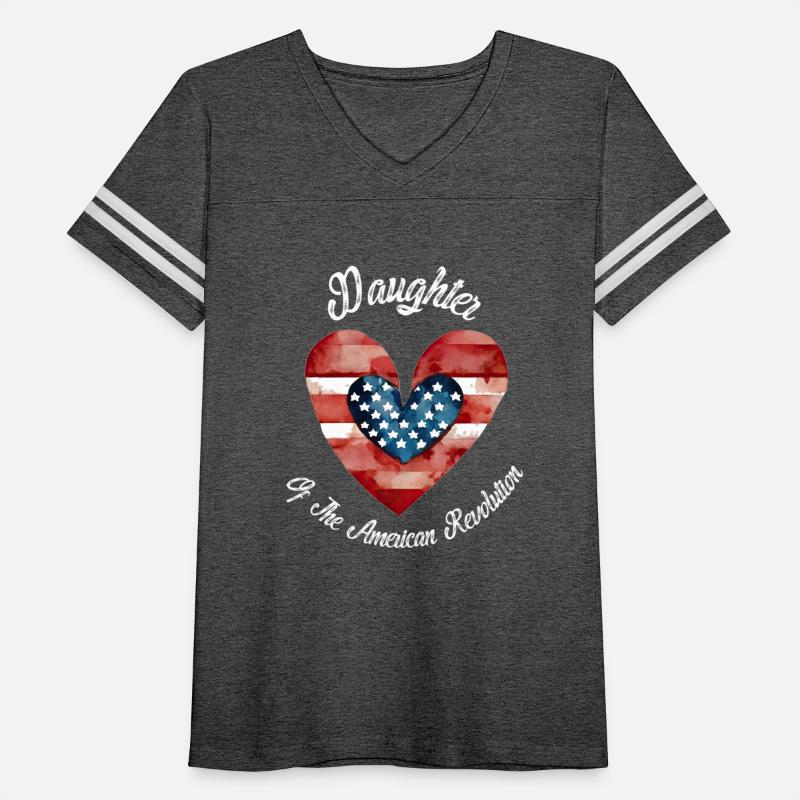 Daughter Of The American Revolution USA heart