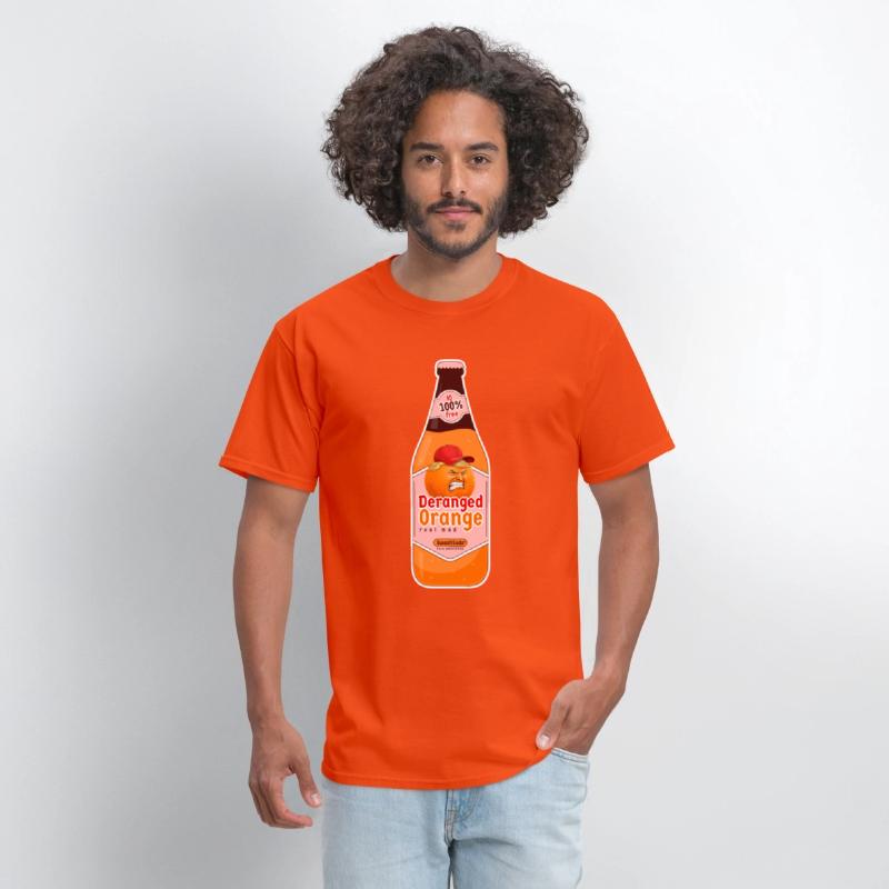 Deranged Orange, Drink Bottle, Dump Trump