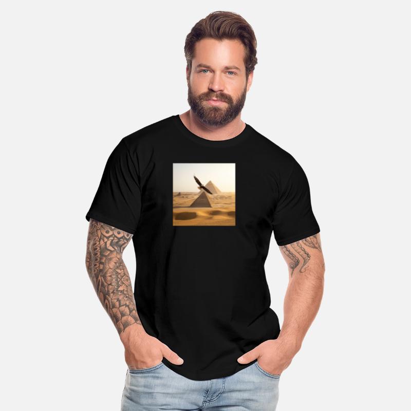 Desert Pyramids with Eagle Flight