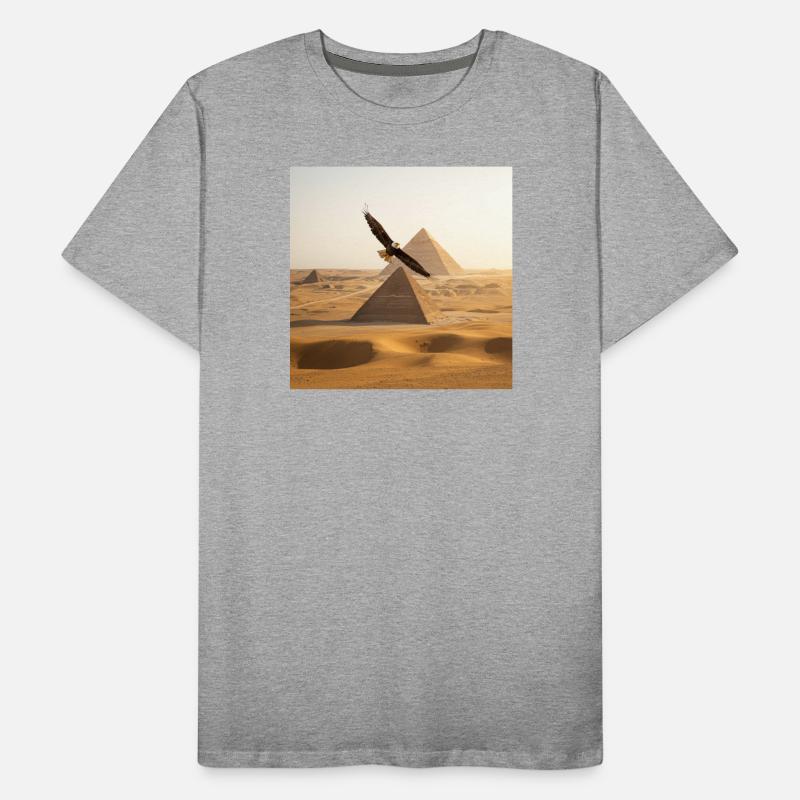 Desert Pyramids with Eagle Flight