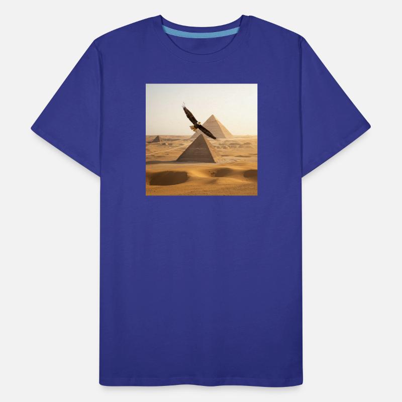 Desert Pyramids with Eagle Flight