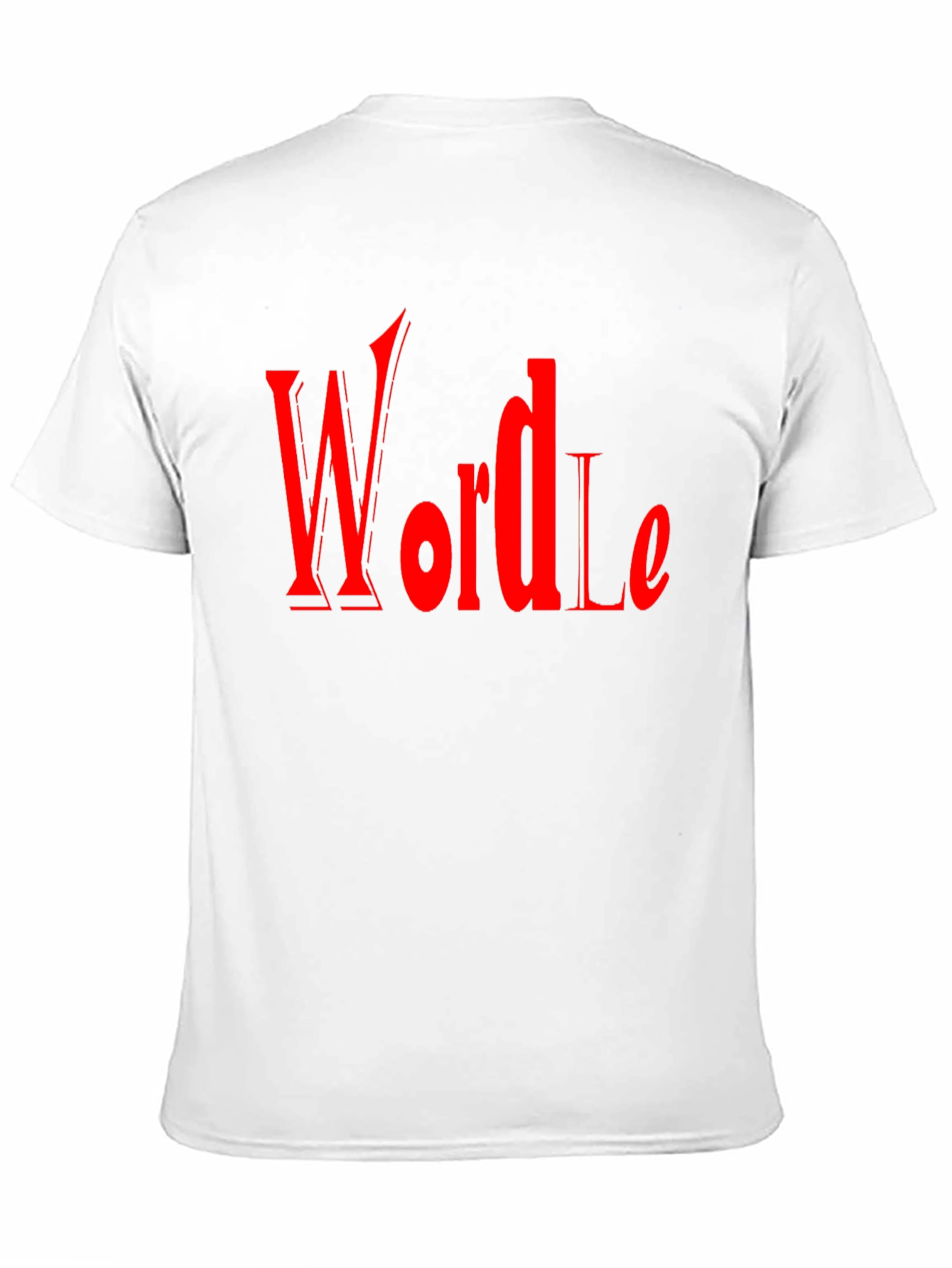 Wordle Inspired Graphic Tee - Black