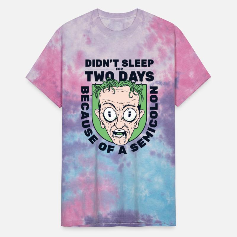 Didn't Sleep For Two Days Semicolon Coder