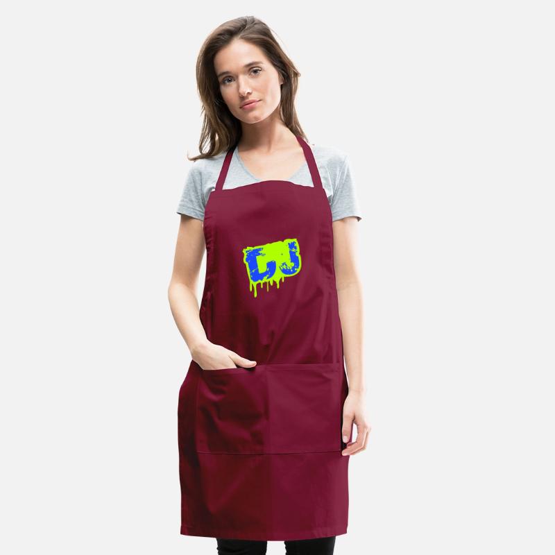 DJ Graffiti Spray Drops Music Party Text Lettering