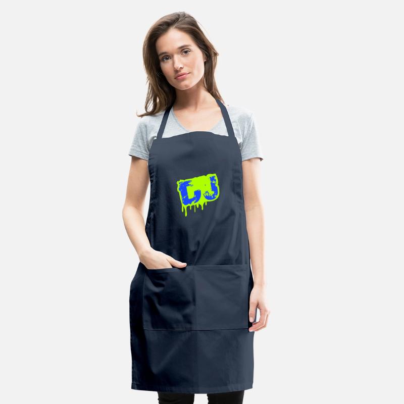 DJ Graffiti Spray Drops Music Party Text Lettering