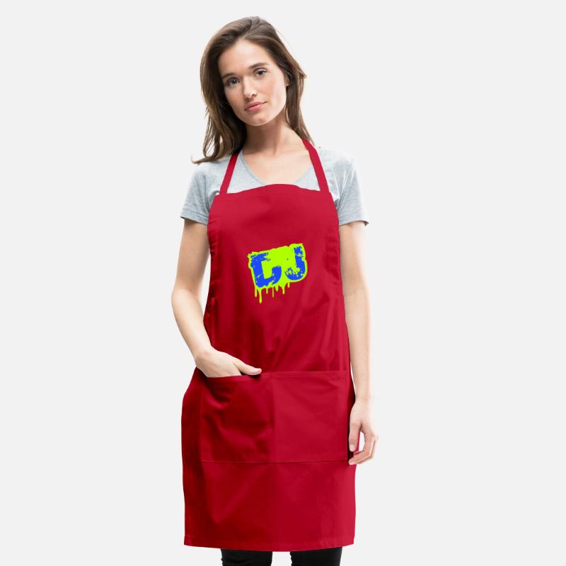 DJ Graffiti Spray Drops Music Party Text Lettering