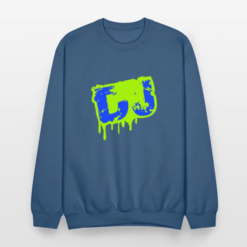 DJ Graffiti Spray Drops Music Party Text Lettering