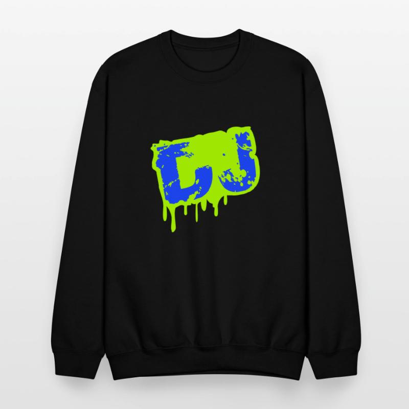 DJ Graffiti Spray Drops Music Party Text Lettering