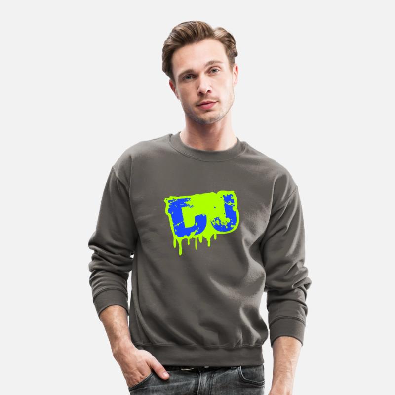 DJ Graffiti Spray Drops Music Party Text Lettering