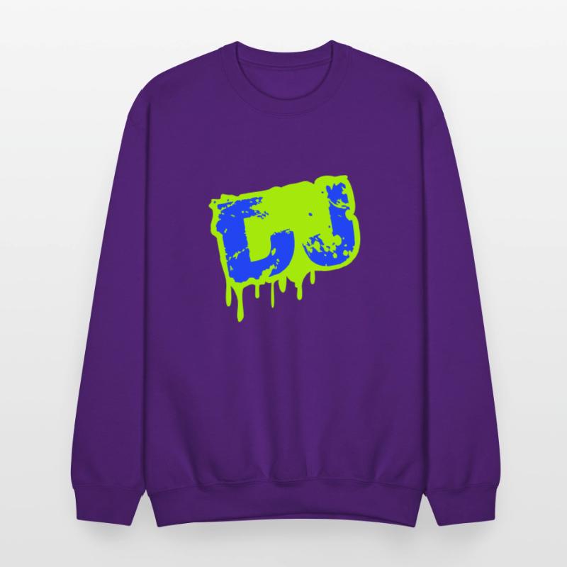 DJ Graffiti Spray Drops Music Party Text Lettering