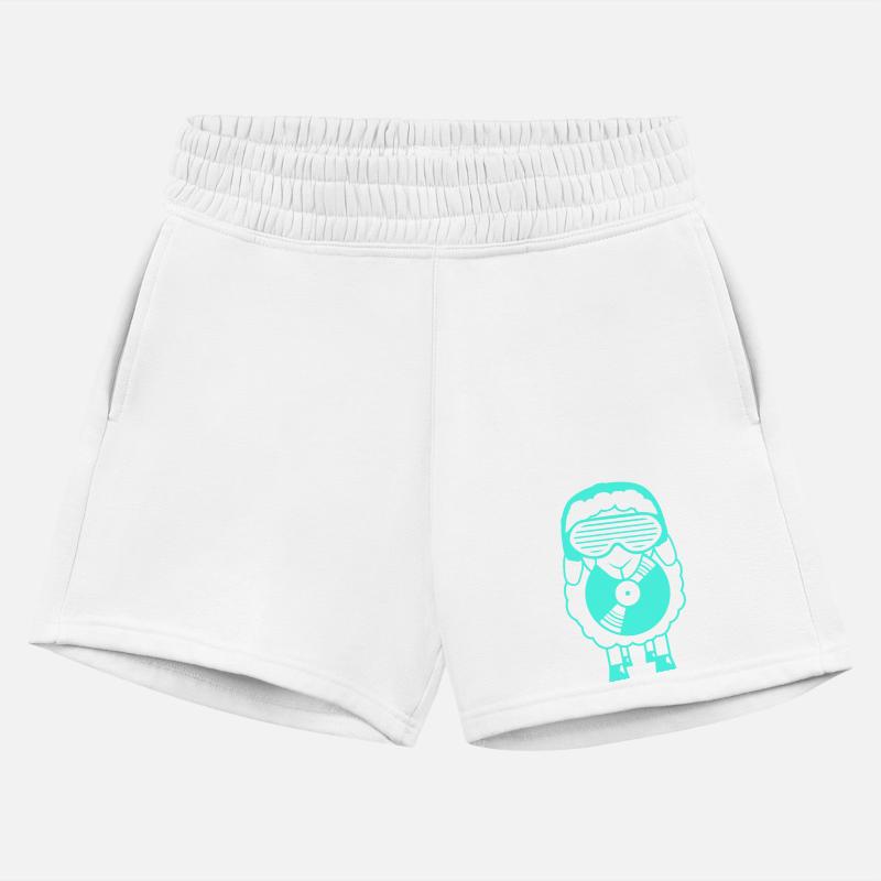 DJ Sheep Holds Vinyl Music Record Plate Club Party