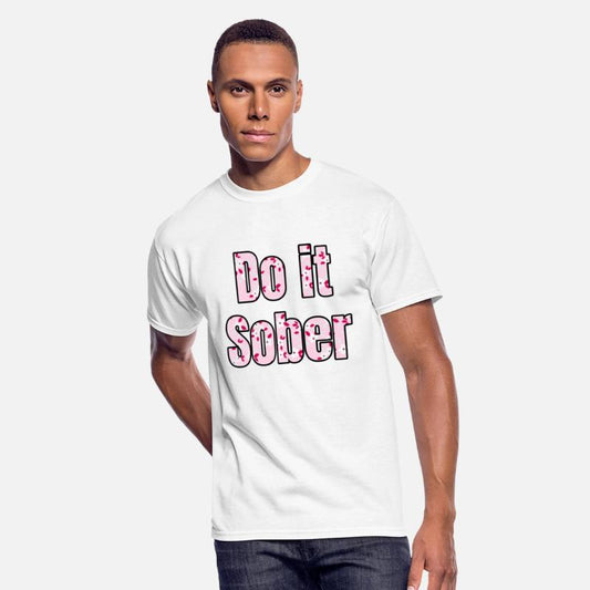 Do It Sober pink floral