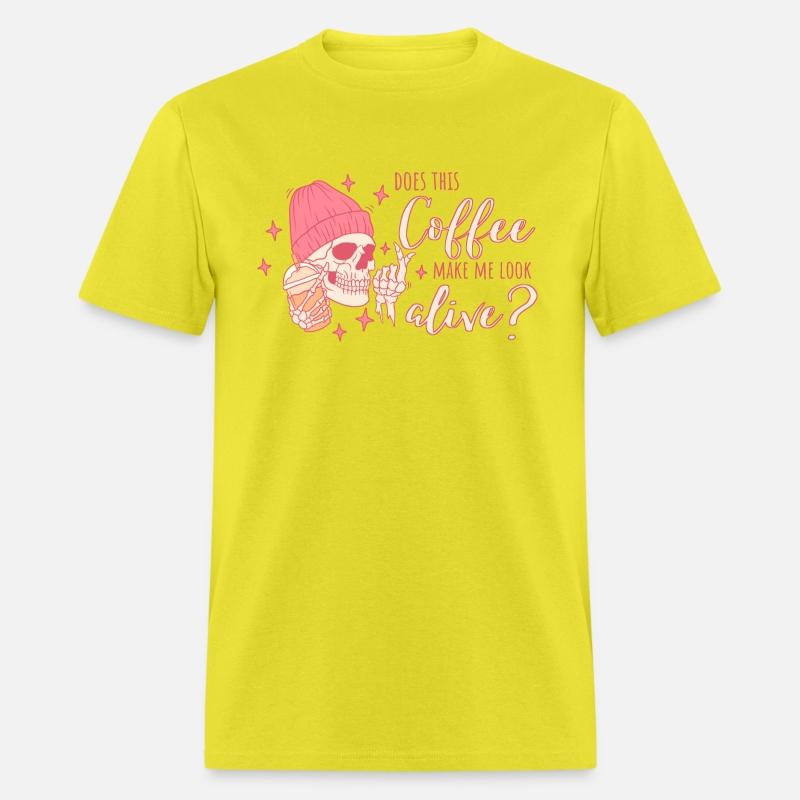 Does this coffee make me look alive