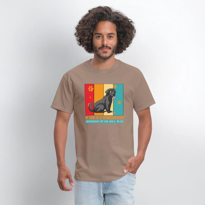 Dog With Quote Design For Tees