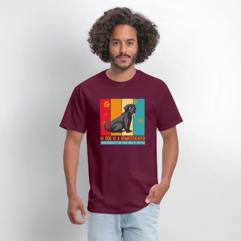 Dog With Quote Design For Tees