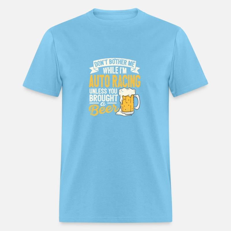 Dont Bother Me While Im Auto Racing Beer Lover Car
