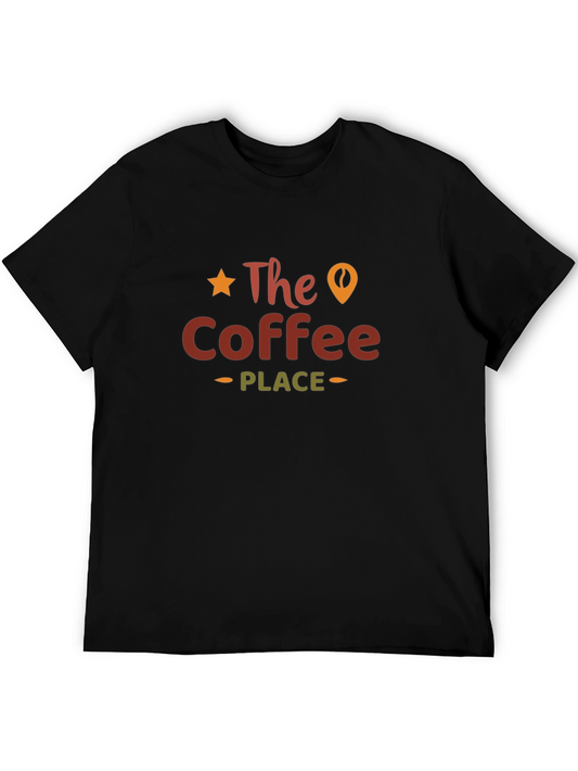 The Coffee Place T-Shirt - Casual Graphic Tee