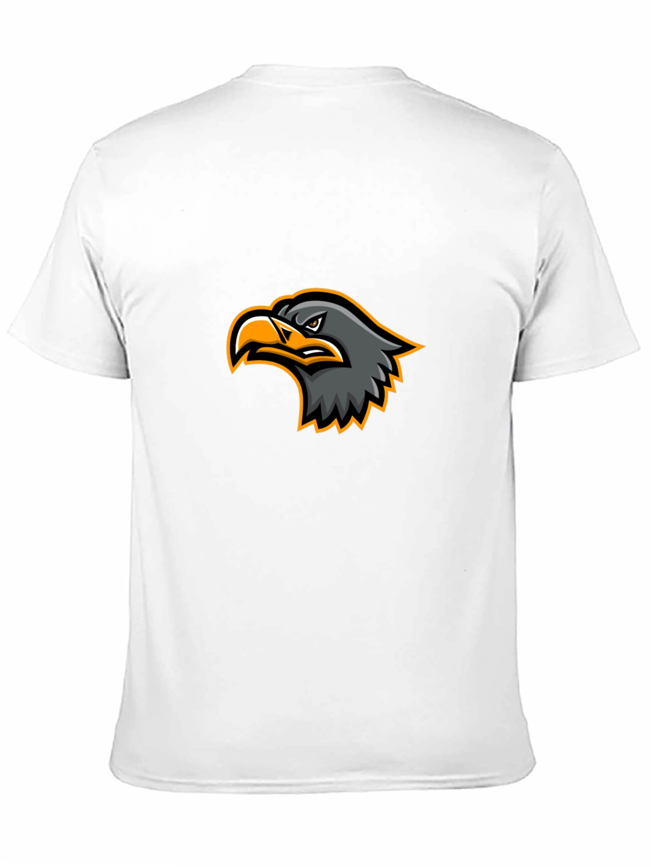 Black T-Shirt with Eagle Graphic