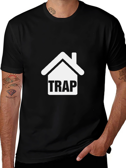 Trap House Graphic T-Shirt - Modern Streetwear Style
