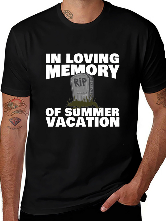 Summer Vacation Memorial T-Shirt