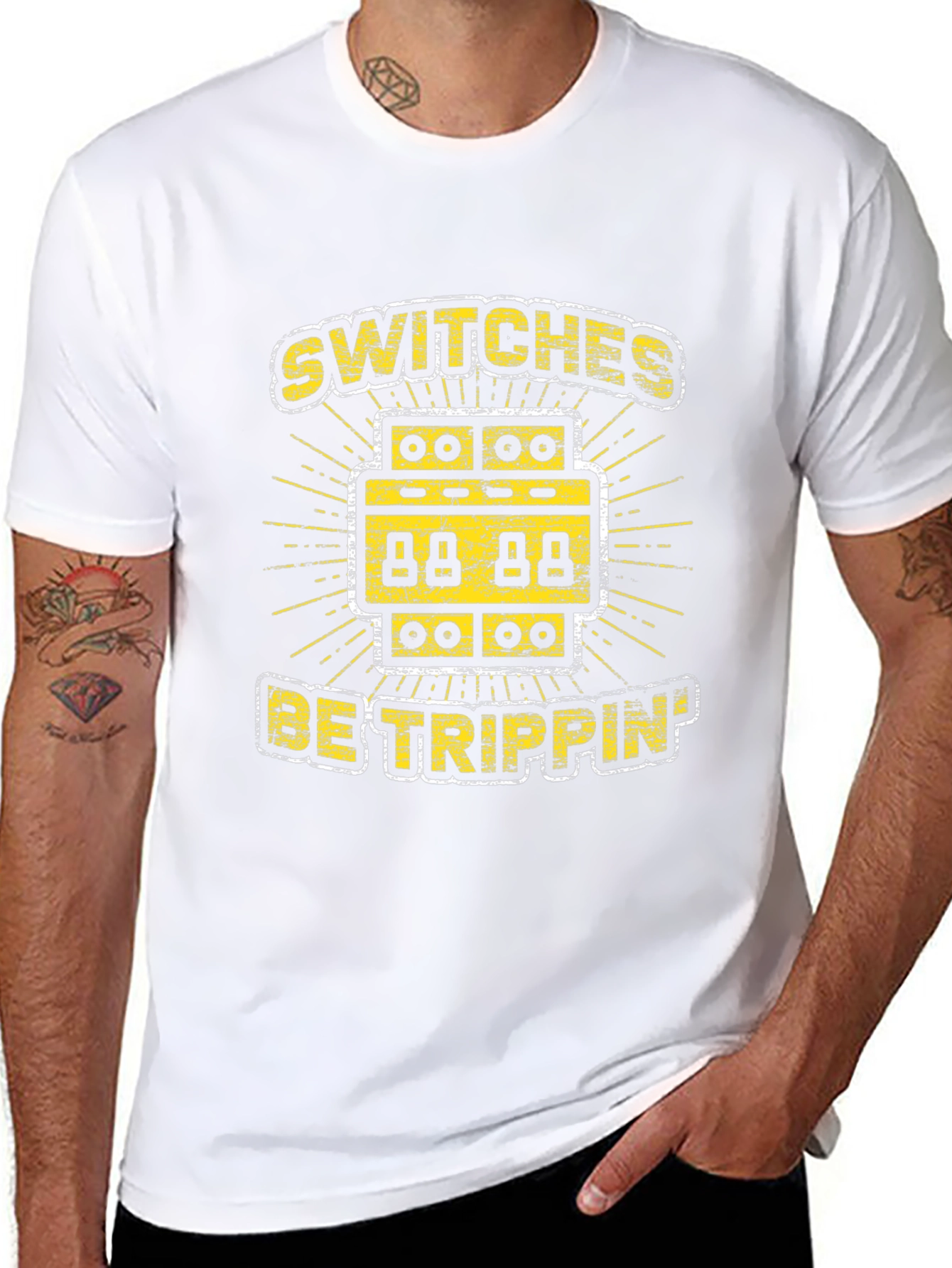 Switches Be Trippin Graphic T-Shirt