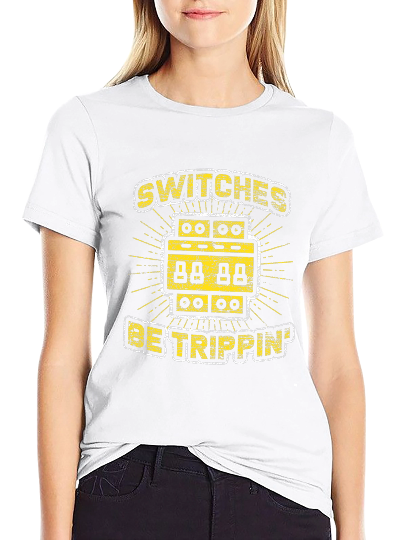 Switches Be Trippin Graphic T-Shirt