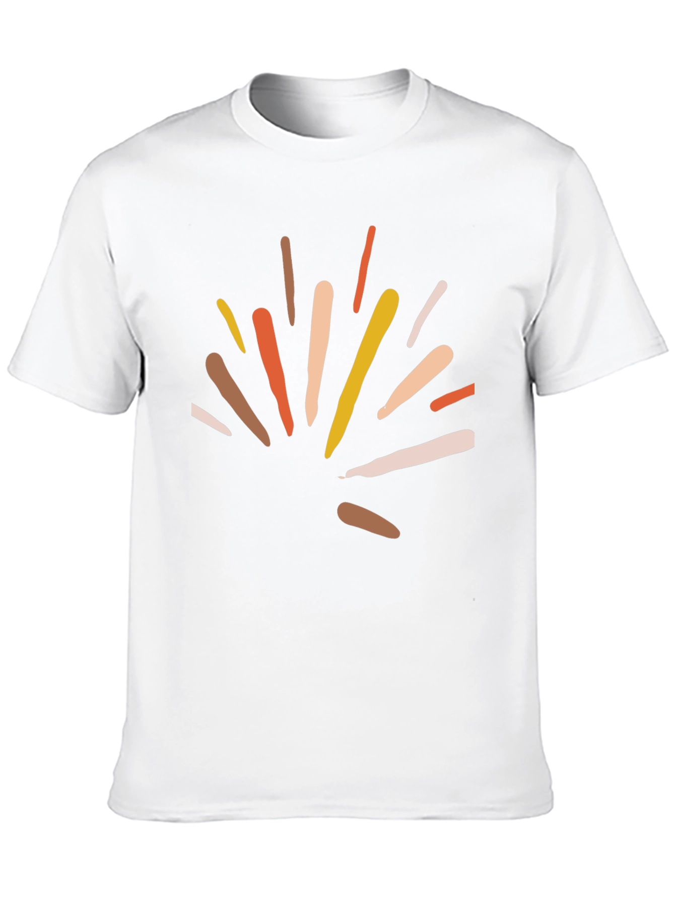 Abstract Graphic Black T-Shirt - Stylish Casual Wear