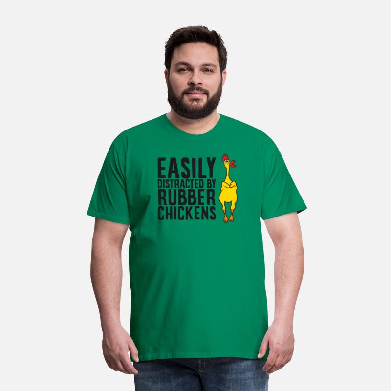 Easily Distracted By Rubber Chickens Rubber Chicke