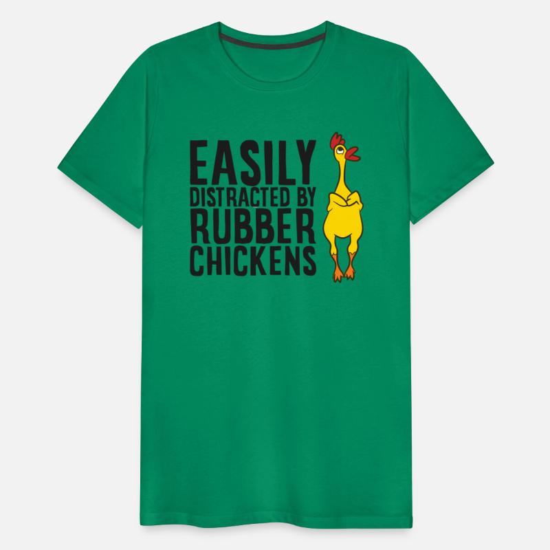 Easily Distracted By Rubber Chickens Rubber Chicke