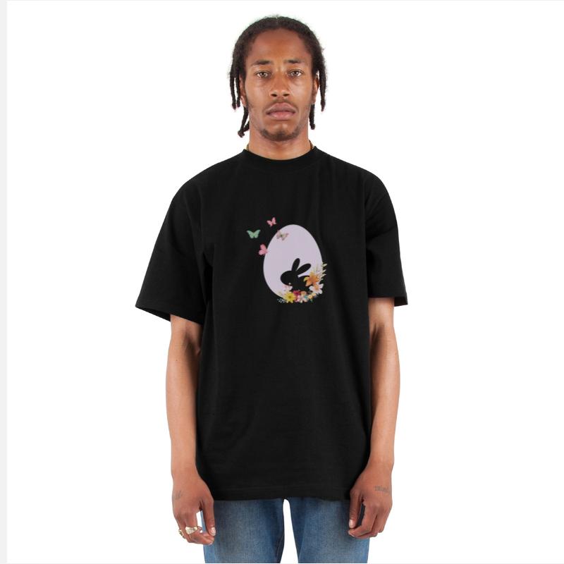 easter bunny silhouette