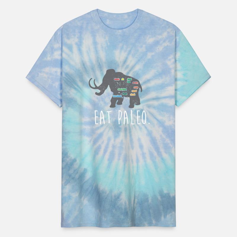 Eat Paleo Animal Pun Funny Woolly Mammoth