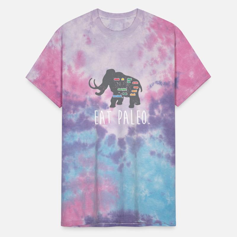 Eat Paleo Animal Pun Funny Woolly Mammoth