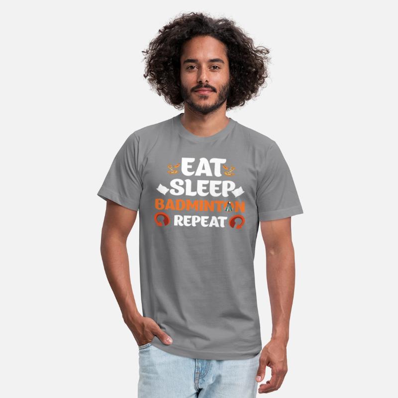 Eat Sleep Badminton Repeat Player Sport