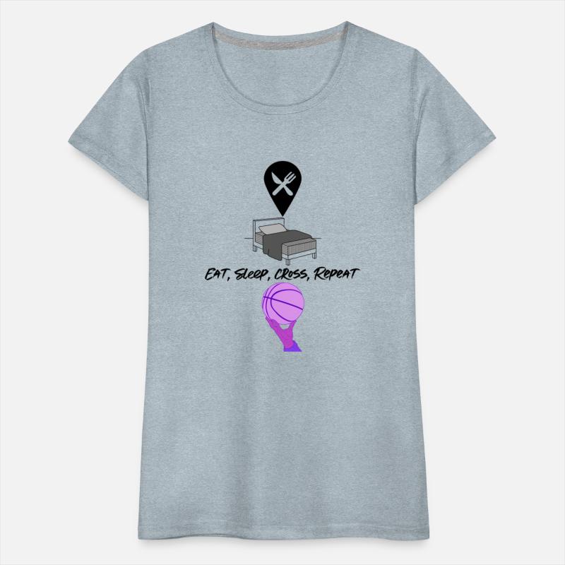 Eat, Sleep, Cross, Repeat Tee - Casual Unisex