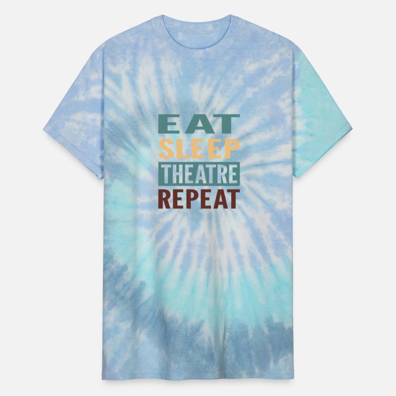 Eat Sleep Theatre Repeat Actor Drama Gift T shirt