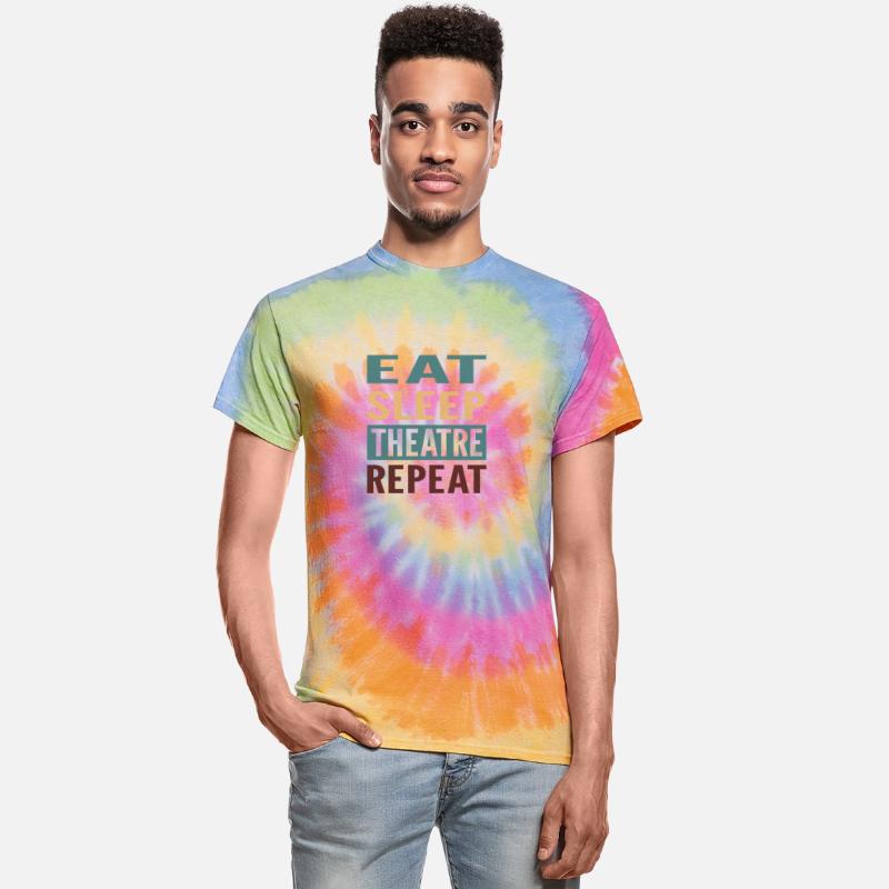 Eat Sleep Theatre Repeat Actor Drama Gift T shirt