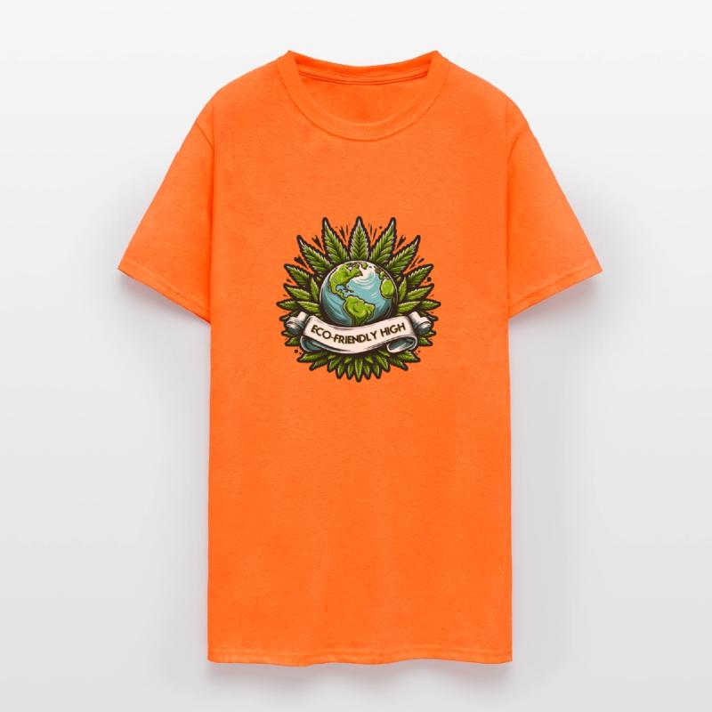 "Eco-Friendly High": Earth & Cannabis Unity Tee